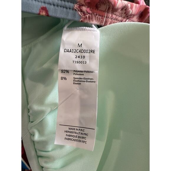 Cupshe Women's High Waist Bikini Size Medium Floral NWT - Picture 7 of 8